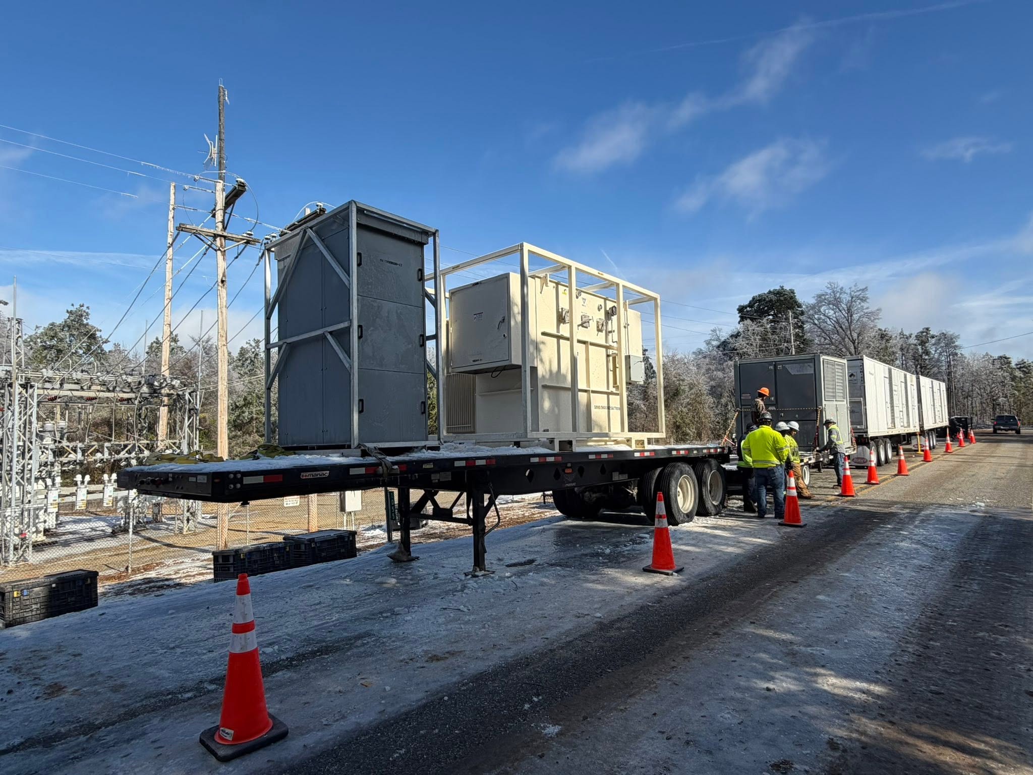 Equipment delivery